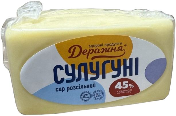 Сир сулугуні 45% ДЕРАЖНЯ, 250г